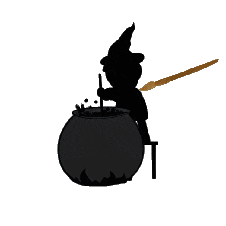 Animation sorcier chaudron magique